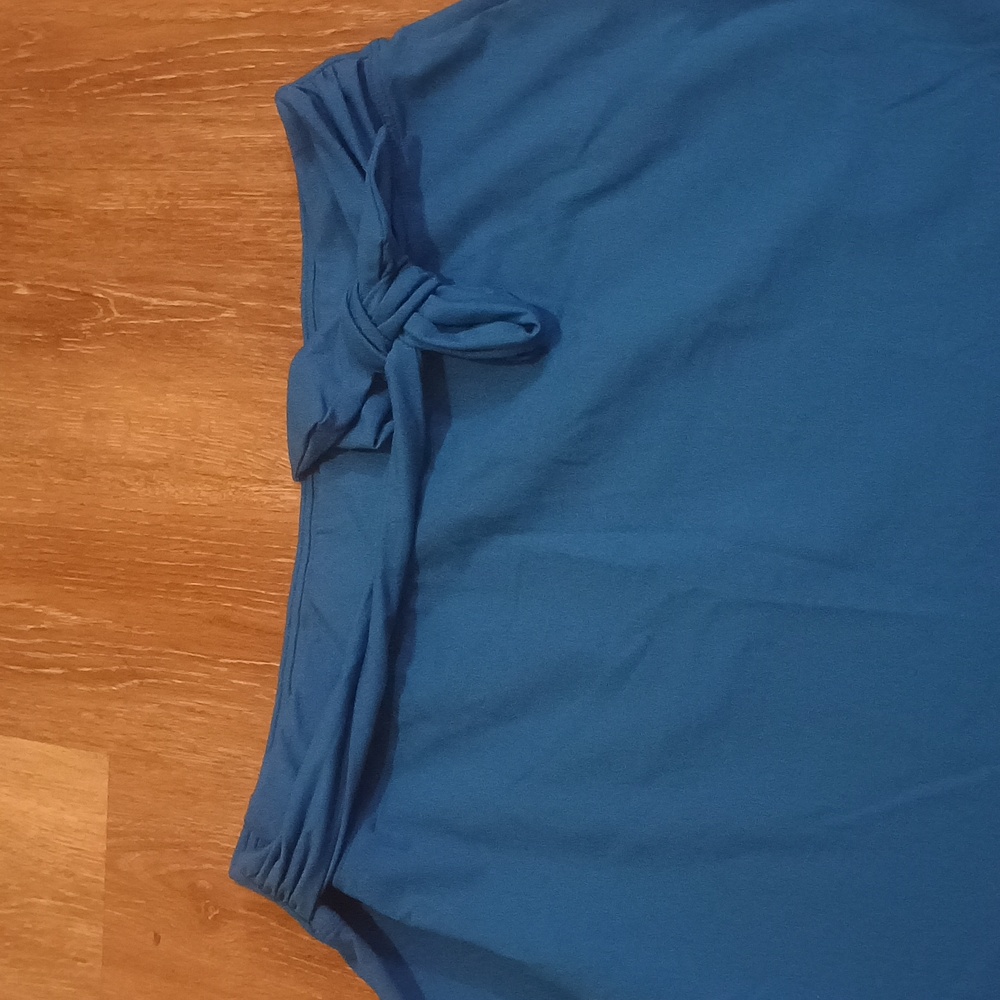 Lands' End Women XL Blue Swim Cover Skirt Swimwear - Picture 5 of 13